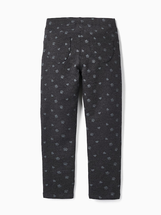 Zippy Kinder Leggings Lang Gray