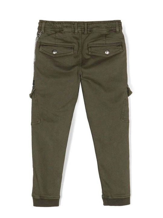 John Richmond Girls Cargo Trouser Green