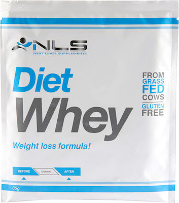 NLS Diet Whey Πρωτεΐνη Ορού Γάλακτος Χωρίς Γλουτένη με Γεύση Cookies & Cream 35gr