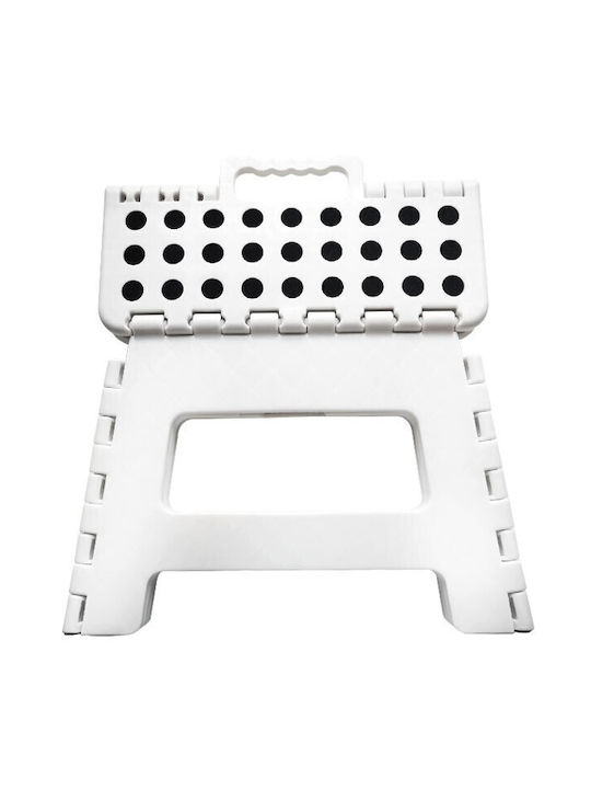 Plastic Stool White 29x22x22cm Plastic Stool White 29x22x22cm