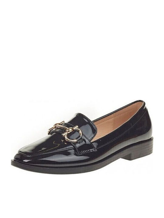 Γυναικεία Loafers σε Μαύρο Χρώμα 28-0003701
