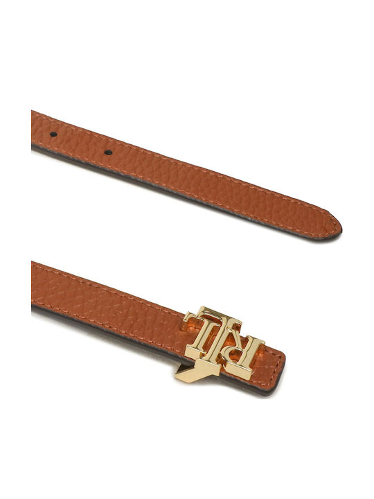 Ralph Lauren Δερμάτινη Γυναικεία Ζώνη Καφέ Ralph Lauren Δερμάτινη Γυναικεία Ζώνη Καφέ