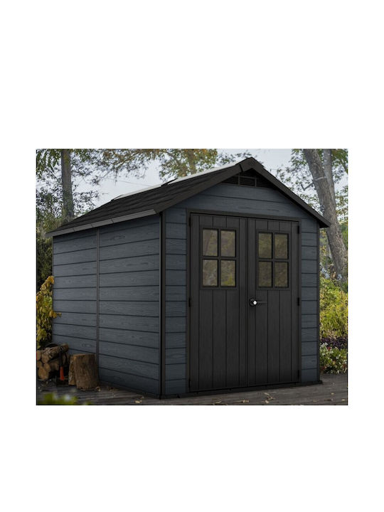 Kunststoff Gartenhaus Newton 7511 Länge 2,28 m Breite 3,5 m Höhe 2,52 m