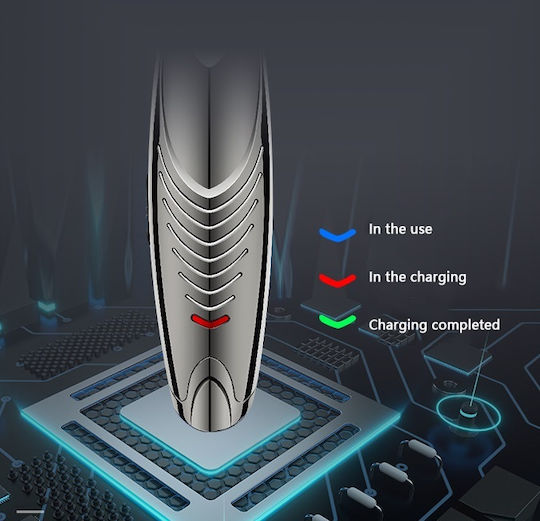 Kemei Професионална Машинка за Подстригване Сив KM-1722