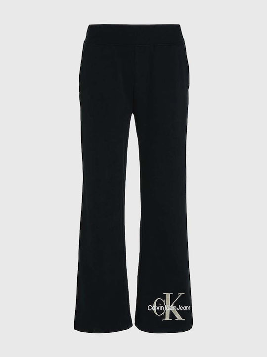 Talie înaltă Pantaloni de Trening Negru