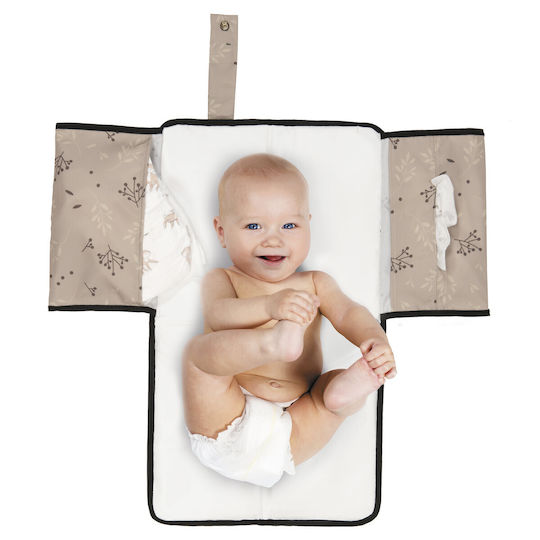 Dooky Mattress made of Fabric Beige 34x60cm