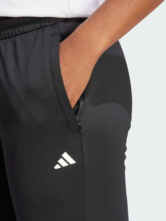 Tapered Παντελόνι Φόρμας Fleece Μαύρο