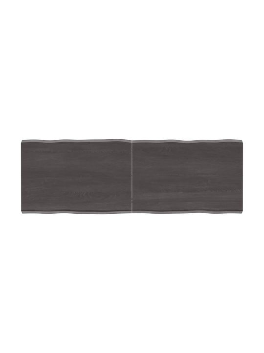 vidaXL Dreptunghiulară Suprafața mesei din MDF Sk Grey 140x50x4cm 364030 1buc