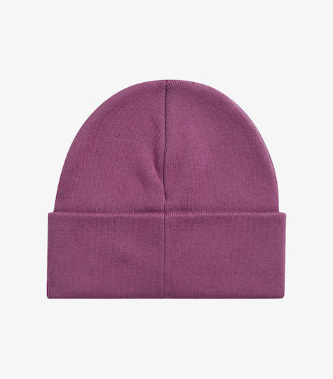 Beanie Unisex Beanie Knitted in Burgundy color