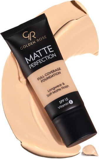 Golden Rose Matte Perfection Лилаво/бяло SPF15 C5 35мл