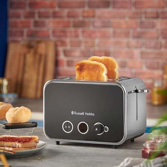 Russell Hobbs Distinctions Toaster 2 Slots 1600W Black