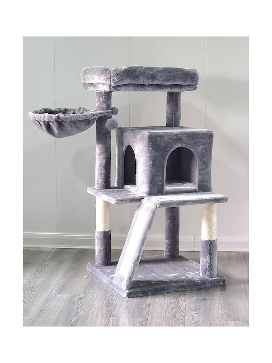 Animal Γατόδεντρο Γκρι 48x48x96εκ. Animal Γατόδεντρο Γκρι 48x48x96εκ.
