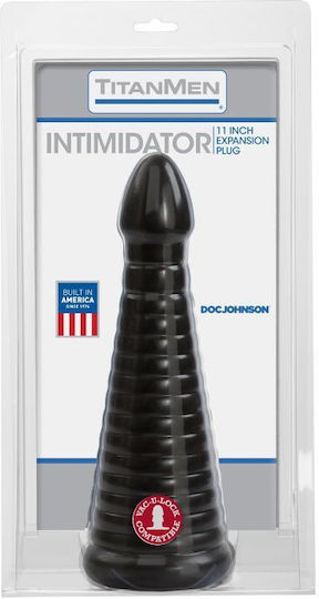 Doc Johnson TitanMen Tools Intimidator Anal Plug Black 28cm