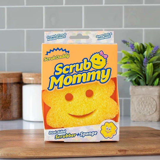 Scrub Daddy Scrub Mommy Σφουγγάρι Πιάτων Κίτρινο