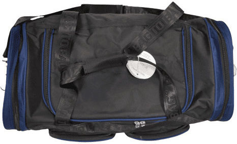 Bag to Bag Σακ Βουαγιάζ Μπλε Υφασμάτινο Μ60xΠ25xΥ30εκ.