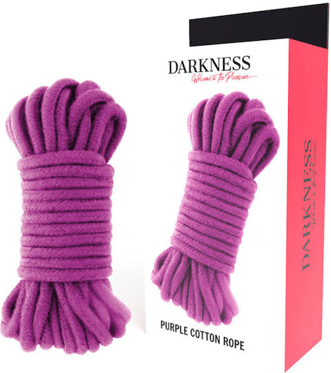 Darkness Kinbaku Cotton Rope Bondage Rope in Purple Color