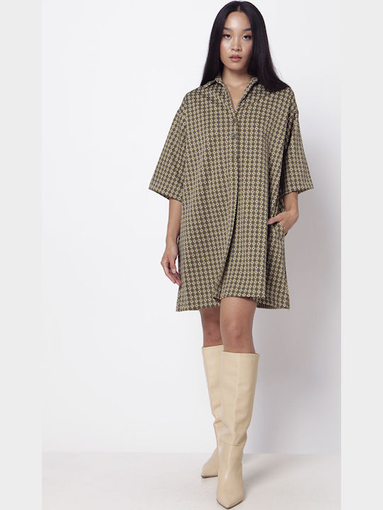 Summer Mini Dress Green