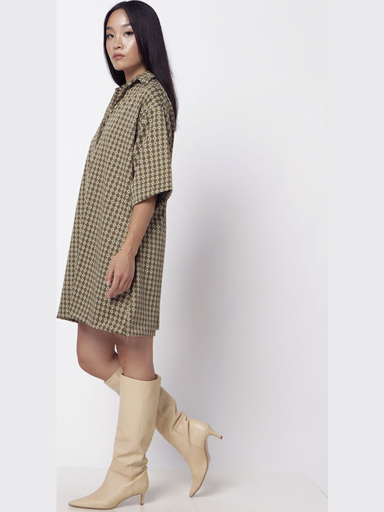 Summer Mini Dress Green