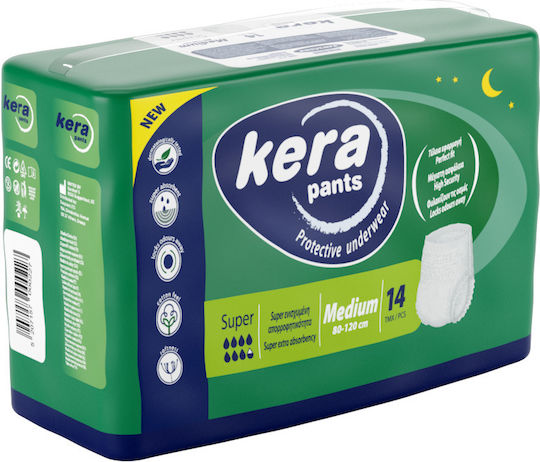 Kera Perfect Care Πάνες Βρακάκι Ακράτειας Super Medium 14τμχ