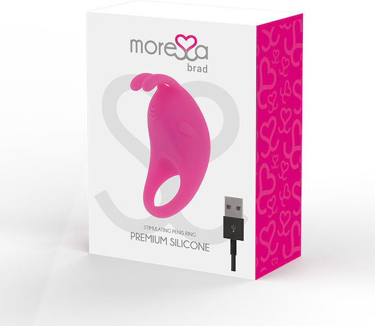 Amoressa Brad Premium Silicone Rechargeable Pink