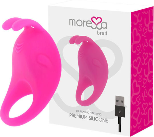 Amoressa Brad Premium Silicone Rechargeable Pink