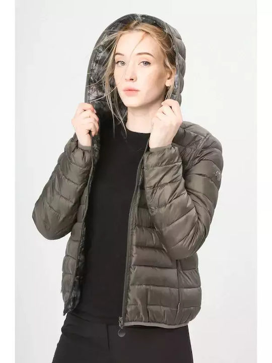 Fontana 2.0 Kurz Damen Puffer Jacke für Winter Grün