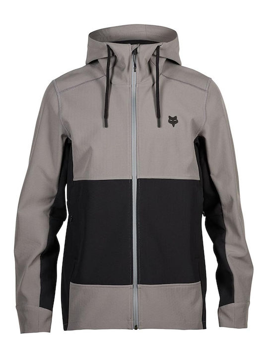 Pit Winter Jacket Softshell Waterproof and Windproof Gray