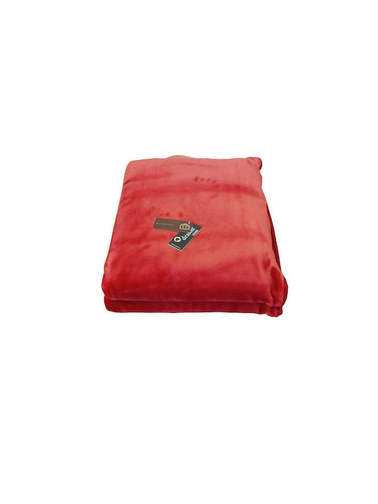 Manterol Casa Velvet Blanket Single 160x240cm Beige