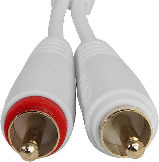 UDG Cable 2x RCA male - 2x RCA male 3m U97003WH