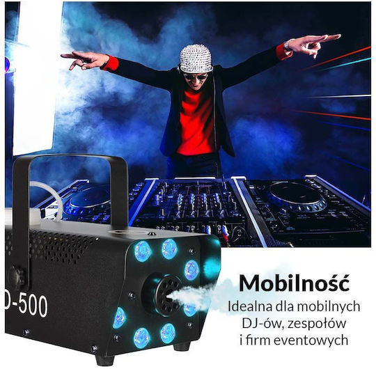 Light4me Μηχανή Καπνού 500W με Ασύρματο Χειριστήριο
