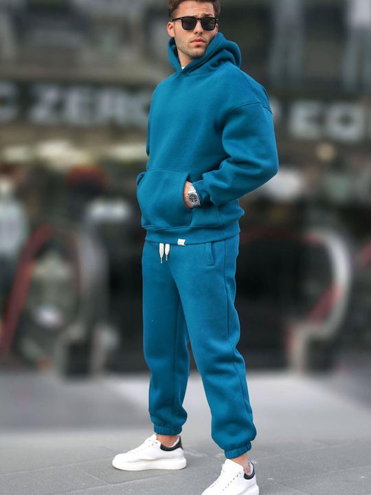 madmext Set Sweatpants with Rubber Blue