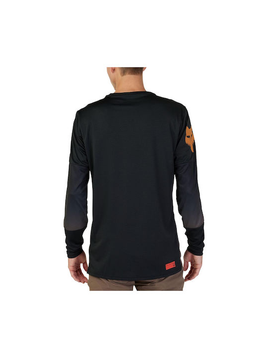 Fox Defend Ls Jersey Long Sleeves Cycling Jersey Black