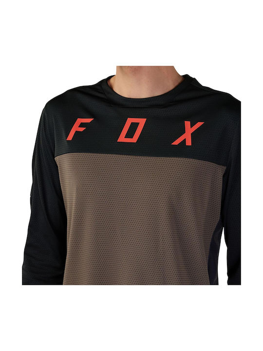 Fox Defend Ls Jersey Long Sleeves Cycling Jersey Black