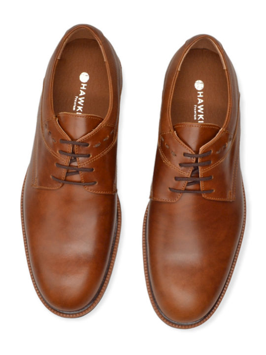 Hawkins Premium Pantofi casual pentru bărbați Tabac Brown