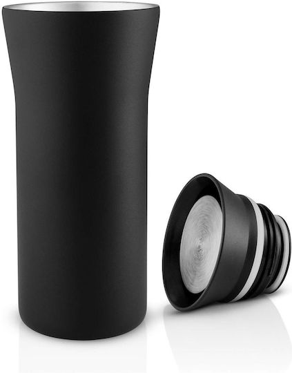 Eva Solo City Go Glass Thermos Stainless Steel 350ml Black
