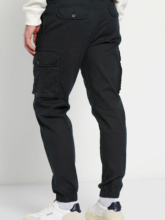 Funky Buddha Trousers Cargo in Regular Fit Deep Ocean