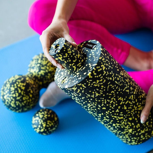 HMS Σετ Foam Rollers Μαύρο