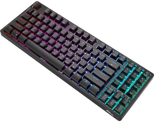 Royal Kludge RK92 Fără fir Gaming Tastatură Mecanică cu Custom Brown comutatoare și iluminare RGB (Engleză US)