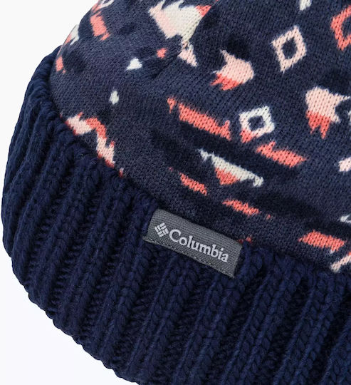 Knitted Beanie Cap Navy Blue
