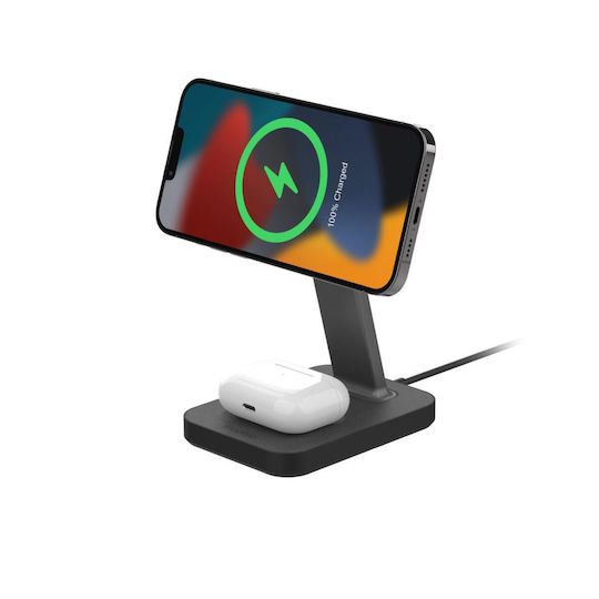 Mophie Încărcător Magsafe 15W Gri (Snap+ 2 in 1)