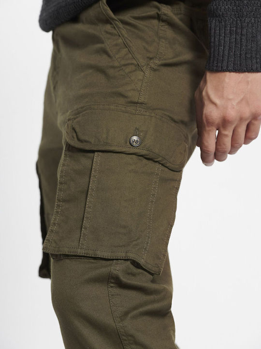 Trousers Cargo in Regular Fit Khaki
