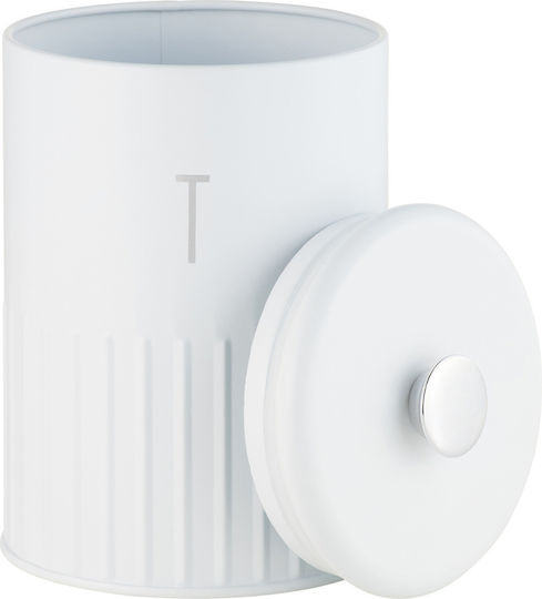 Maxwell & Williams Vase für Tee mit Deckel Metallisch Weiß 1350ml Maxwell & Williams Vase für Tee mit Deckel Metallisch Weiß 1350ml