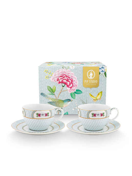 PiP Studio Porcelain Tea Cup Set 280ml White