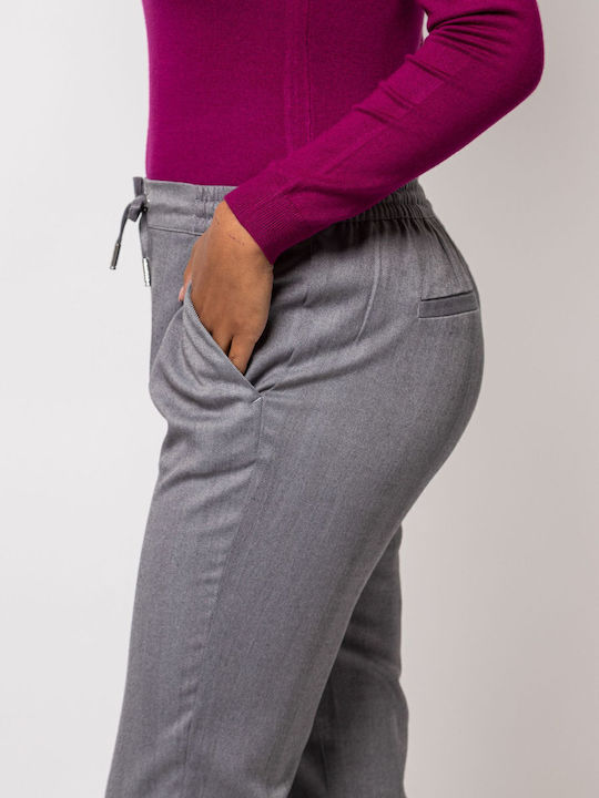 Dama Tesatura Pantaloni Gri