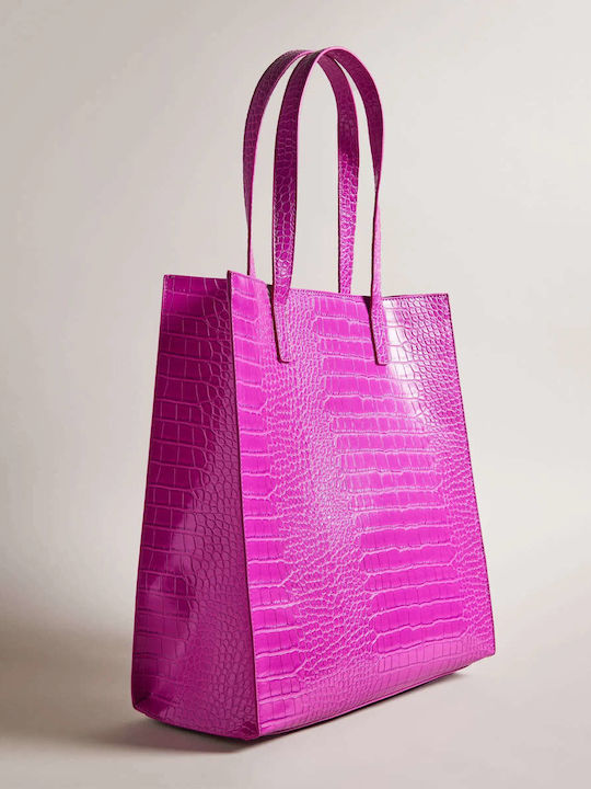 Croccon Women's Bag Tote Hand Pink