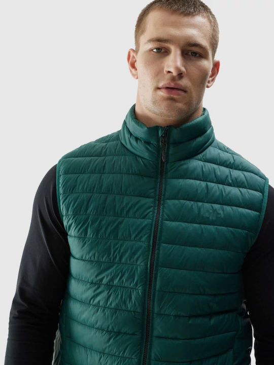 4F Men's Sleeveless Jacket Green