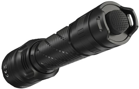NiteCore Rechargeable Flashlight LED IP68 with Maximum Brightness 3300lm Hybrid MH25 Pro Black