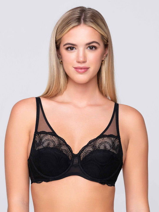 Balconette Black Σουτιέν Liegestütz