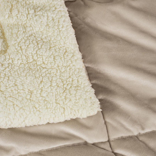 Das Home Κουβερτοπάπλωμα με Γέμιση Hollowfiber Μονό 160x240εκ. 1172 Σπαγγί 530 GSM 11 togs