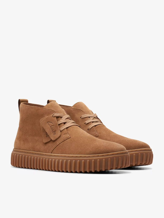 Torhill Desert Wildleder Herrenstiefel Chukka Tabac